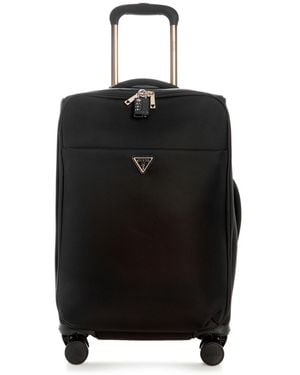 Guess Follie 20 In 8-wheel Suitcase - Black