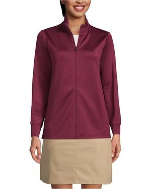 Lands' End Active Performance Full Zip Jacket - Red
