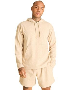 Chubbies The Marsh Mellow Cloud 10 Hooded Sweatshirt - Natural