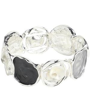 SOH Textured Rose Bracelet - Metallic