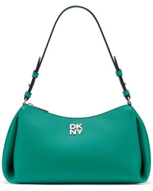 DKNY Remy Top Zip Shoulder Bag - Green