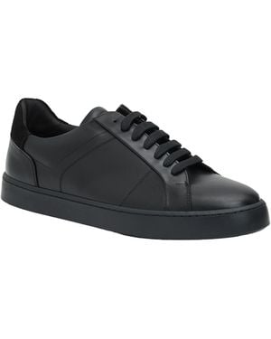 Bruno Magli Martino Low-profile Leather Sneakers - Black