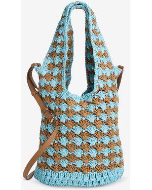 Style & Co. Whip-stitch Soft 4-poster Tote - Blue