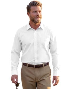 Kingsize Big & Tall Wrinkle-free Dress Shirt - White