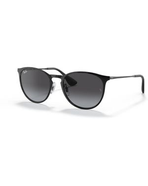 Ray-Ban Round & Oval Gradient Sunglasses Rb3539 - Black