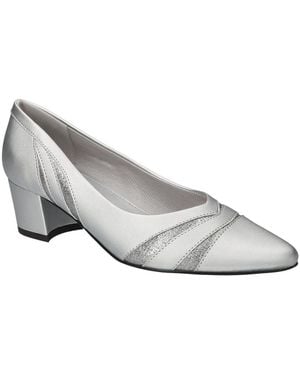 Easy Street Lizbeth Slip-on Pumps - White
