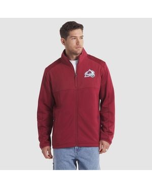 Fanatics Burgundy Colorado Avalanche Authentic Pro Rink Full-zip Jacket - Red