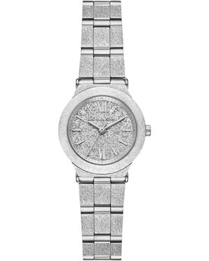 Michael Kors Â Billie Three-hand Silver-tone Stainless Steel Watch - Metallic