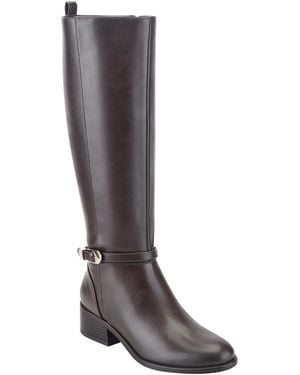 Bandolino Dustine Block Heel Tall Boots - Brown