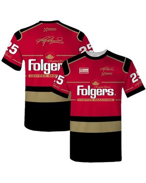 Hendrick Motorsports Team Collection Tim Richmond Folgers Legend Uniform T-shirt - Red