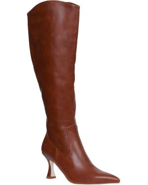 Gc Shoes Vanessa Pointed Toe High Boots - Brown