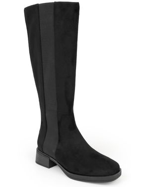 Aerosoles Daria Riding Boots - Black