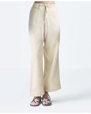 REISTOR Wide Leg Pants - White