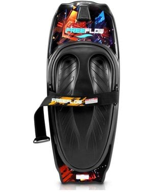 SereneLife Thunder Wave Water Sport Knee-board With Stable Platform Base - Black