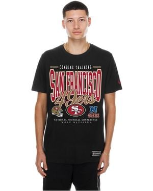 KTZ San Francisco 49ers Combine Authentic Classic Fit T-shirt - Black