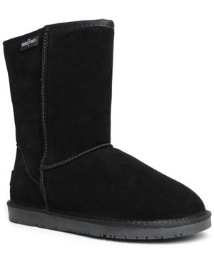 Minnetonka Olympia Pull On Booties - Black