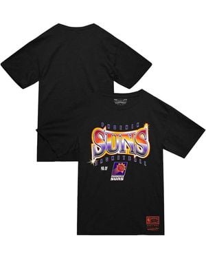 Mitchell & Ness Phoenix Suns Worldwide Collection Glow Up T-shirt - Black