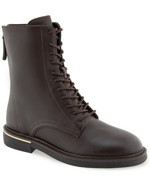Rebecca Minkoff Haizea Combat Round-toe Boots - Black