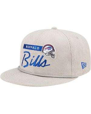 KTZ Buffalo Bills Cord Rope Corduroy 9fifty Snapback Hat - Blue