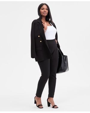 INC International Concepts Plus Size High-rise leggings - Blue