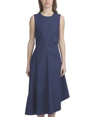 Elle Collection Asymmetrical Dress - Blue
