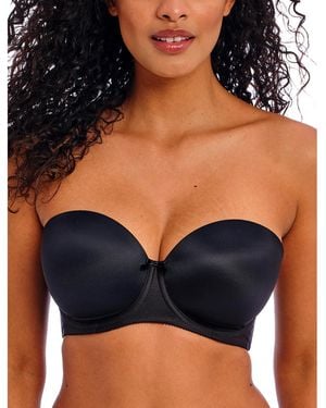Freya Deco Strapless Bra - Blue