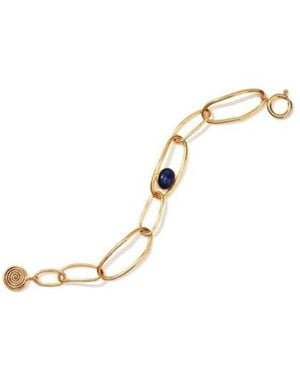 Nectar Nectar New York Lapis Spiral Links Bracelet - Metallic