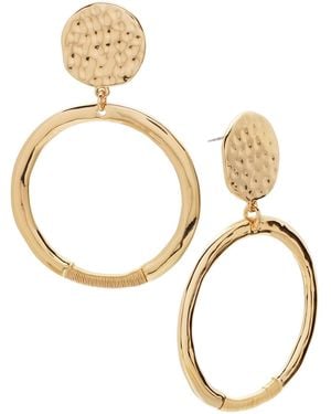 Style & Co. Circle Drop Earrings - Metallic