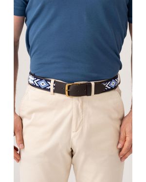 Koy Clothing Maasai Beaded Belt - Blue