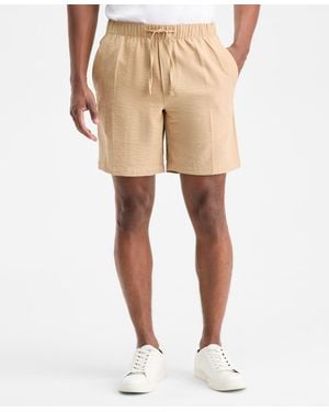 Alfani Brushed Owen Shorts - Natural
