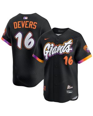 Nike Rafael Devers San Francisco Giants 2025 City Connect Limited Player Jersey - Black