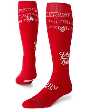 Stance And Texas Rangers 2026 City Connect Over The Calf Socks - Red