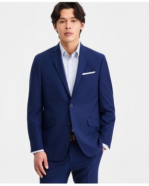 Kenneth Cole Techni-cole Suit Separate Slim-fit Suit Jacket - Blue