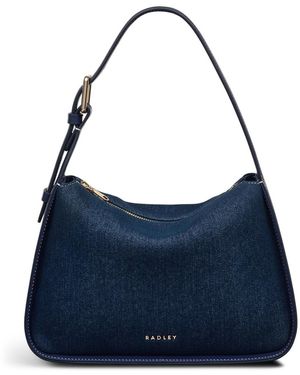 Radley Denim Westwell Lane Indigo Small Zip-top Grab Bag - Blue