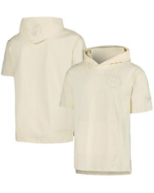 Pro Standard Cleveland Guardians Neutral Hoodie T-shirt - Natural