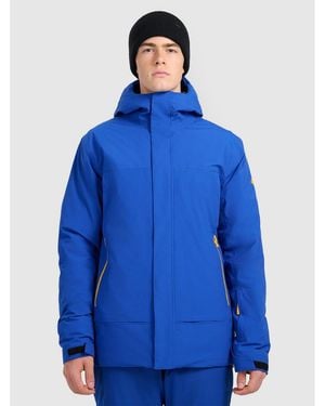 4F Ski Jacket Neodry 8000/5000 With Integrated Hood - Blue