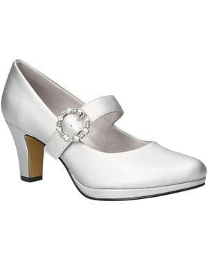Bella Vita Charisma Mary Jane Pumps - White
