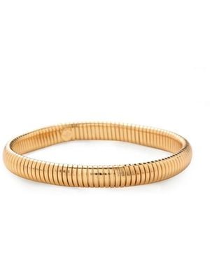 Retro Chic Gladiator Minimalist Bracelet - White