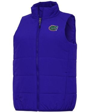 Antigua Florida Gators Experience Full-zip Vest - Blue
