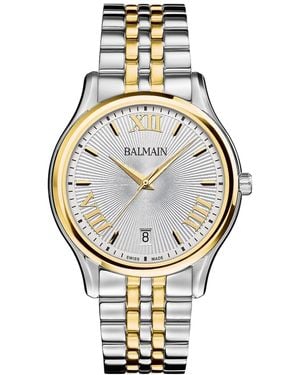 Balmain Swiss Beleganza Two-tone Stainless Steel Bracelet Watch 40mm - Metallic
