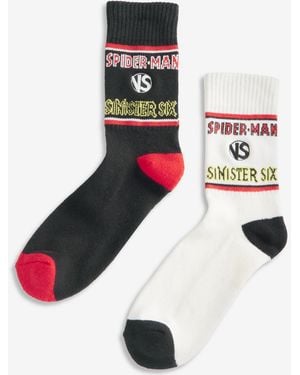 Marvel | Macy's | Spider-man Sinister Six Crew Socks - White