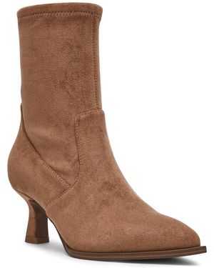Dolce Vita Lalana Kitten-heel Sock Booties - Brown