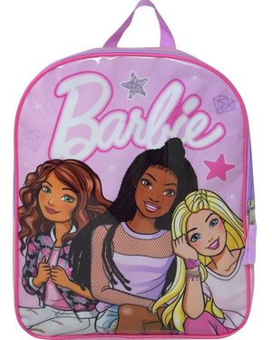 Barbie And Friends 15 Inch School Backpack For Girls - Purple