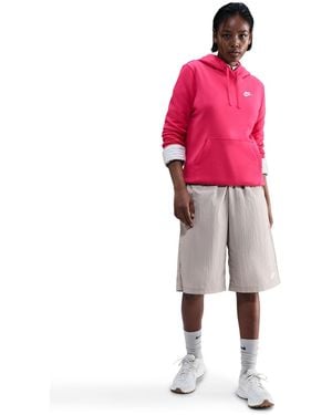 Nike Sportswear Club Fleece Pullover Hoodie - Pink