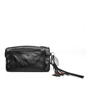 Old Trend Genuine Leather Bluebell Clutch - Black