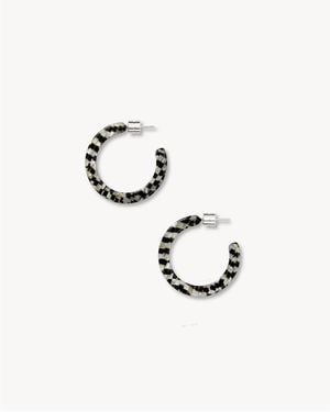 Machete Mini Hoops - White