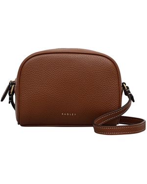 Radley The Daily Small Zip Around Cross Body Handbag - Brown