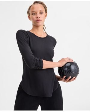 Macy's Id Ideology Essentials 2-pack Long-sleeve T-shirt - Black