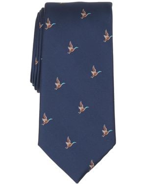 Club Room Haverford Duck Neat Tie - Blue