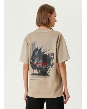 Pcfg Pure Cotton Your Itch Printed T-shirt - Natural